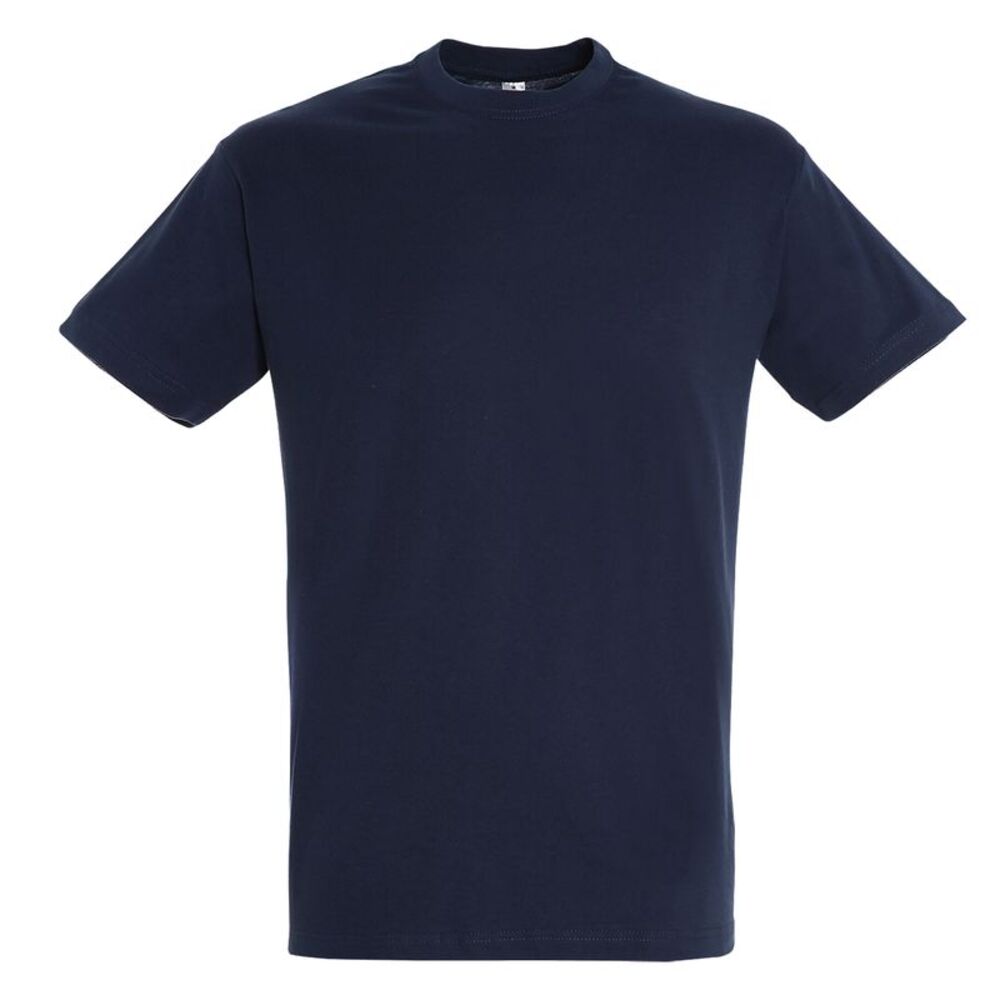 SOLS Mens Regent Short Sleeve T-Shirt / French Navy